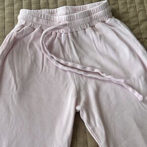 Daily Drills Pink Ribbed pants Resort